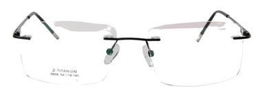 Men Urban Eyeglasses : Mark - Black - SpecSMART Eye Clinic (Front View)
